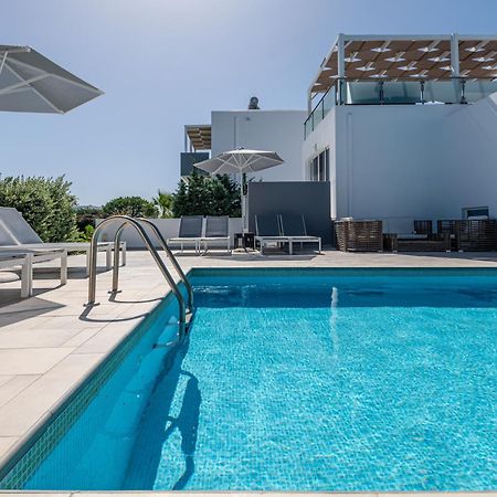 Asteria Pearl Villa 2 With Rooftop Jacuzzi Tigkaki (Kos) Exterior foto