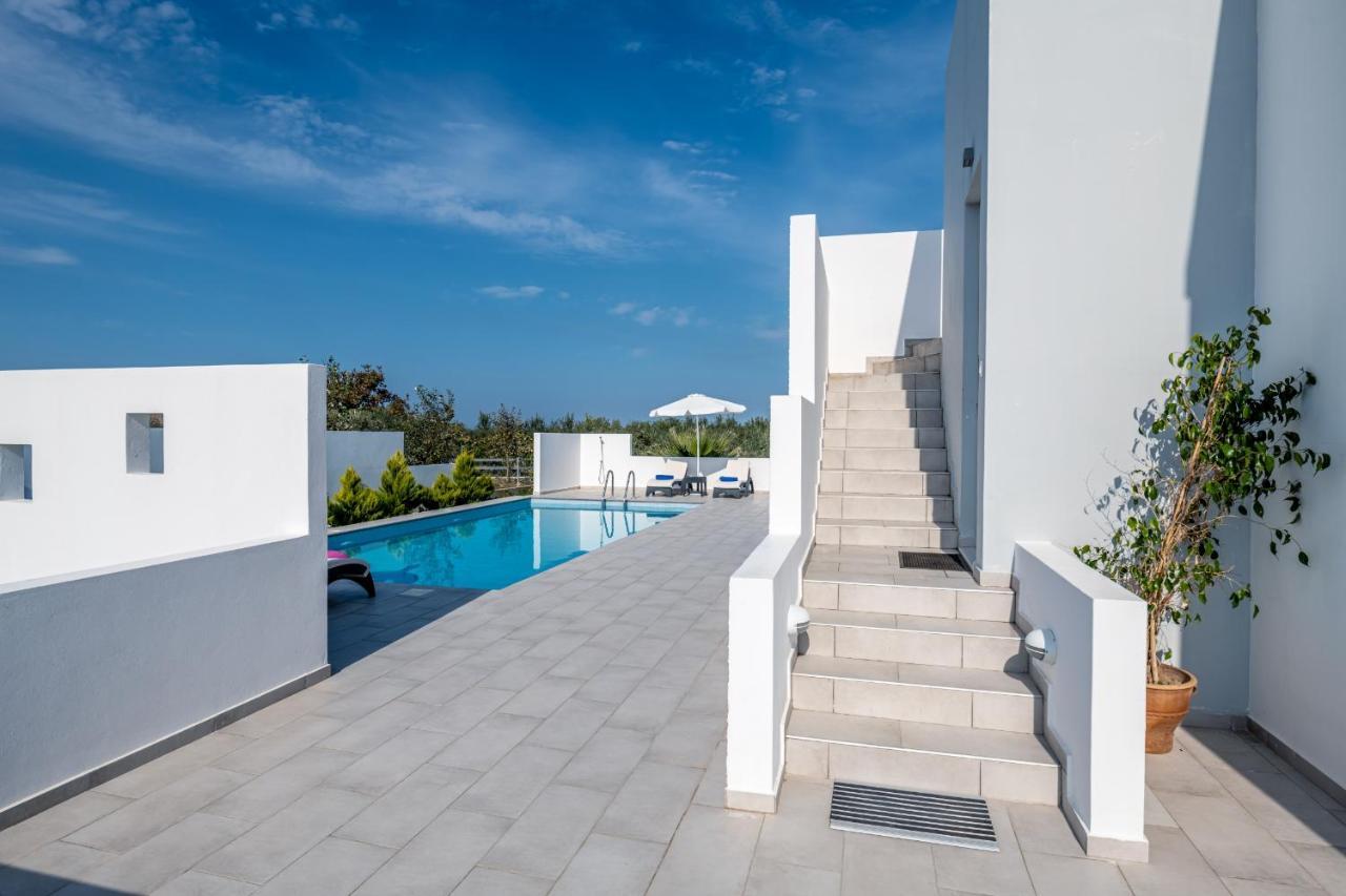 Asteria Pearl Villa 2 With Rooftop Jacuzzi Tigkaki (Kos) Exterior foto