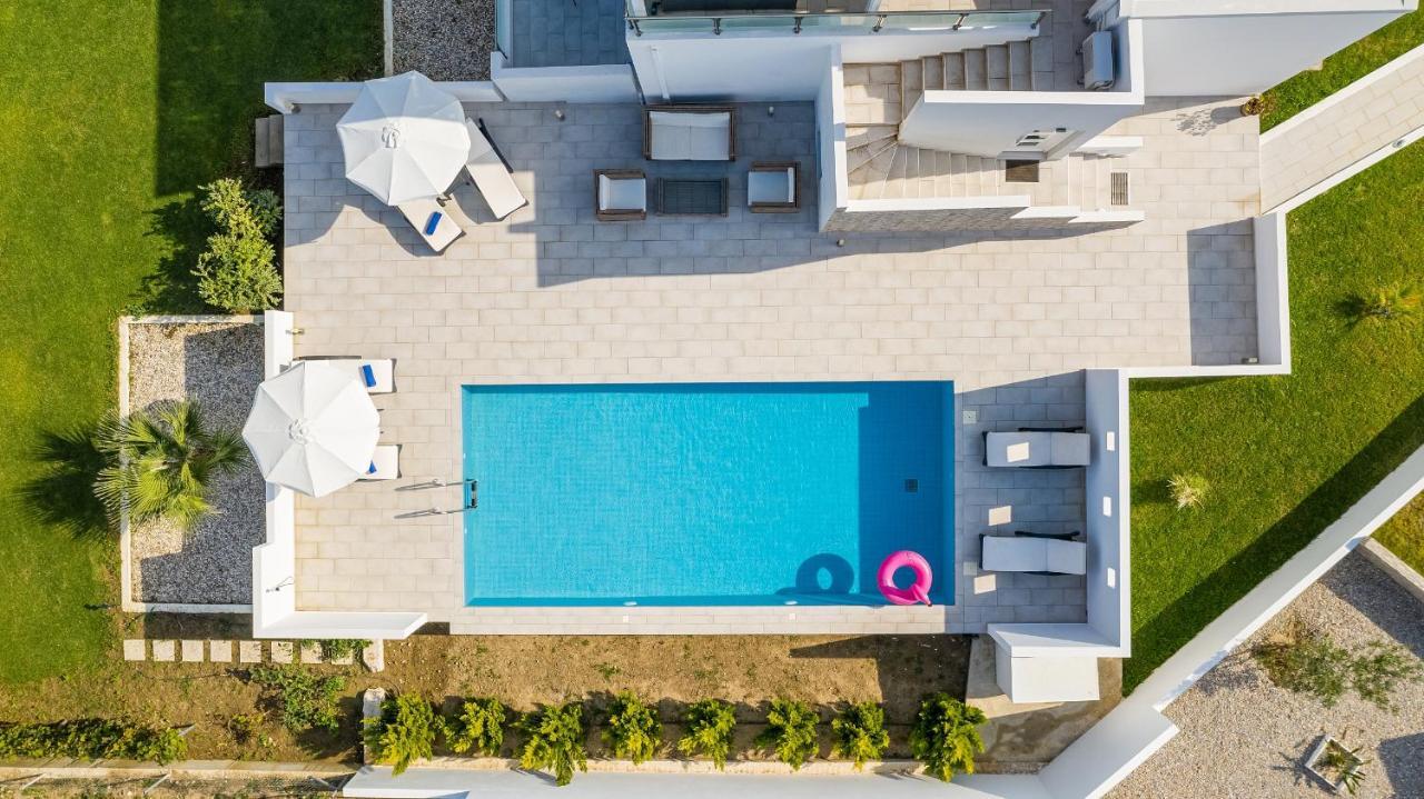 Asteria Pearl Villa 2 With Rooftop Jacuzzi Tigkaki (Kos) Exterior foto