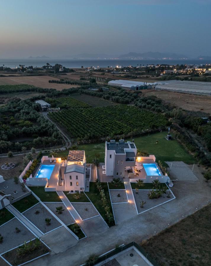 Asteria Pearl Villa 2 With Rooftop Jacuzzi Tigkaki (Kos) Exterior foto