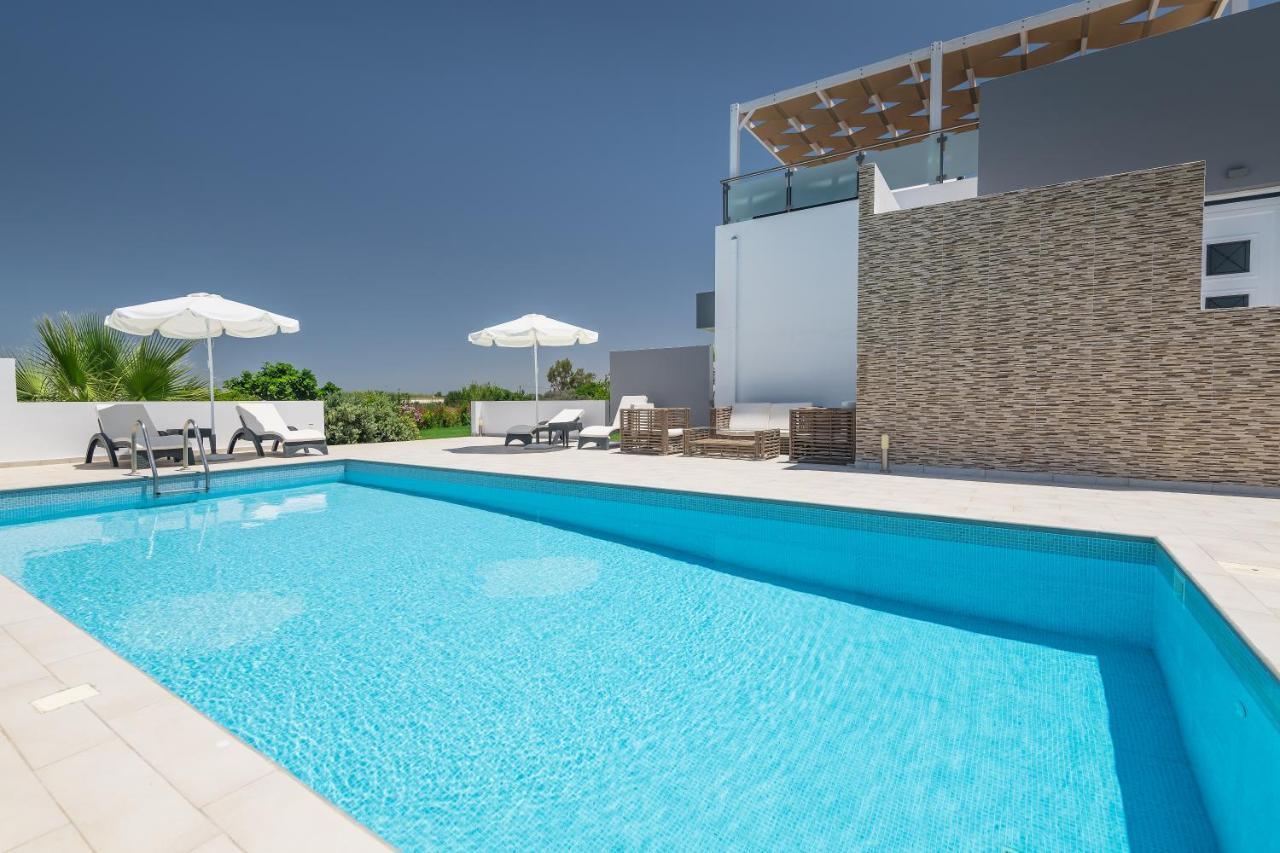 Asteria Pearl Villa 2 With Rooftop Jacuzzi Tigkaki (Kos) Exterior foto