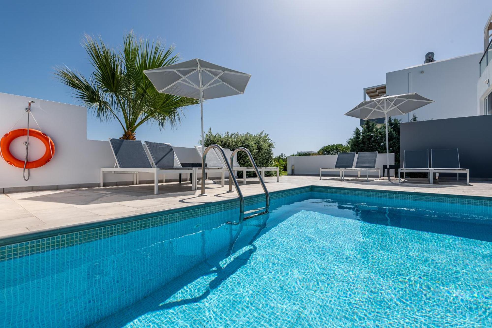 Asteria Pearl Villa 2 With Rooftop Jacuzzi Tigkaki (Kos) Exterior foto